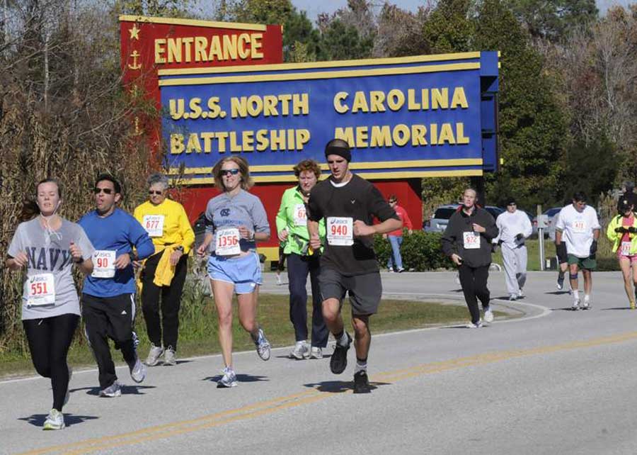 battleshiphalfmarathon Wilmington NC